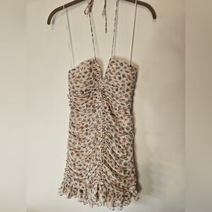 NWT zara ruched floral dress